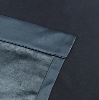 Kate Aurora Basic Drape Woven Jacquard Thermal Curtain Panel - Rose