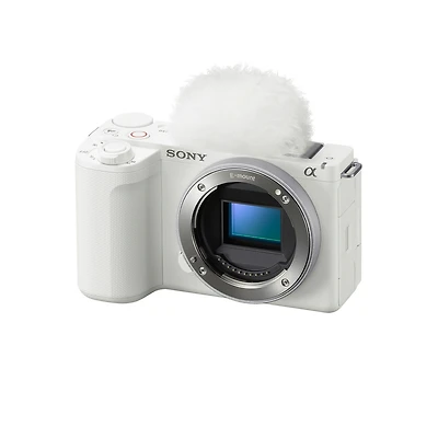 Sony Alpha ZVE10 Ii | Aps-c Interchangeable Lens Mirrorless | Designed for Content Creators | Body Only | White
