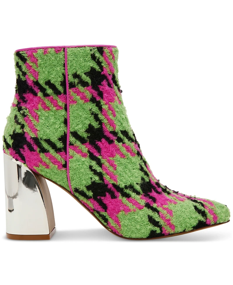 Betsey Johnson Women's Jackyy Block-Heel Dress Booties