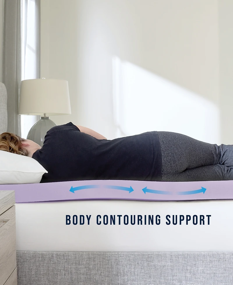 ProSleep 3" Lavender Infused Memory Foam Mattress Topper