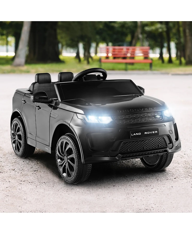 Gymax 12V Kids Ride On Car Licensed Land Rover Electric Vehicle w/ Remote Control Pink