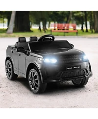 Gymax 12V Kids Ride On Car Licensed Land Rover Electric Vehicle w/ Remote Control Pink