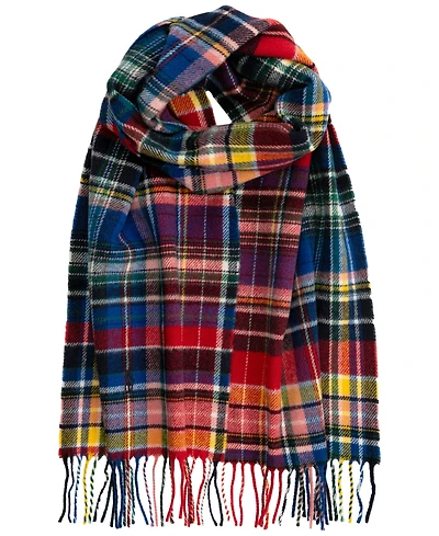 Polo Ralph Lauren Men's Woolen Plaid Scarf