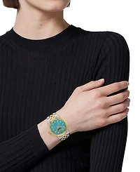 Versace Women's Swiss Two-Tone Stainless Steel Bracelet Watch 36mm