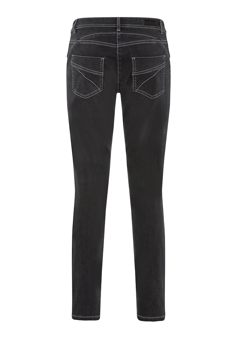 Olsen Women's Dana Fit Slim Leg Dark Washed Jeans