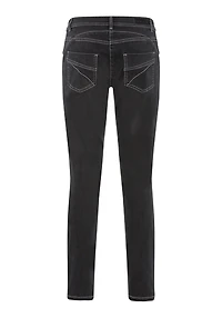 Olsen Women's Dana Fit Slim Leg Dark Washed Jeans