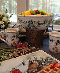 Certified International Winter's Frost Large Bowl