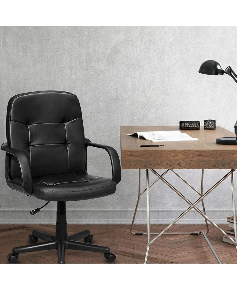 Sugift Ergonomic Office Chair with 360-degree Wheels