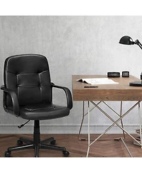 Sugift Ergonomic Office Chair with 360-degree Wheels