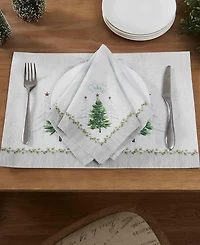 Avanti Trees Polyester 18" x 18'', Set of 4