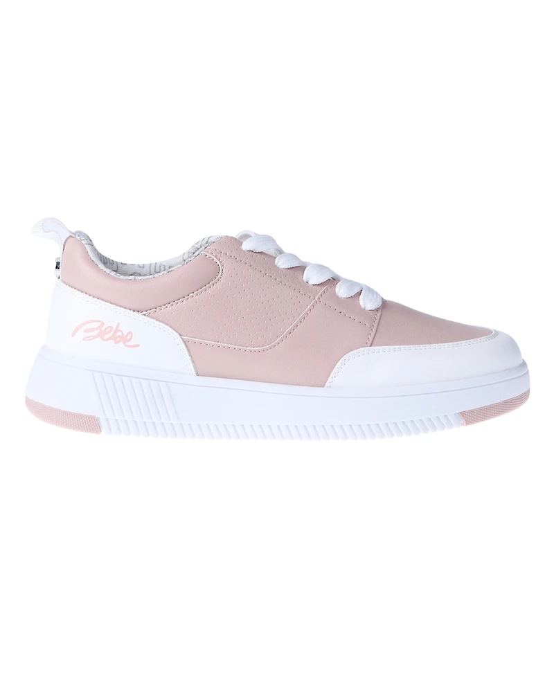 Bebe Little and Big Girls Court Low Top Sneaker