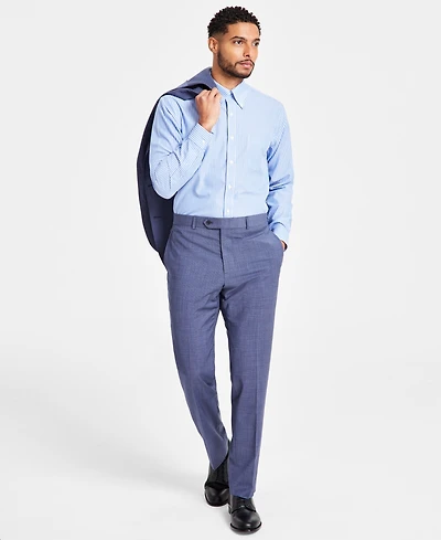 B by Brooks Brothers Men's Classic-Fit Wool Blend Suit Separates Pant