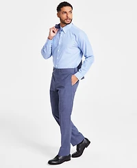 B by Brooks Brothers Men's Classic-Fit Wool Blend Suit Separates Pant