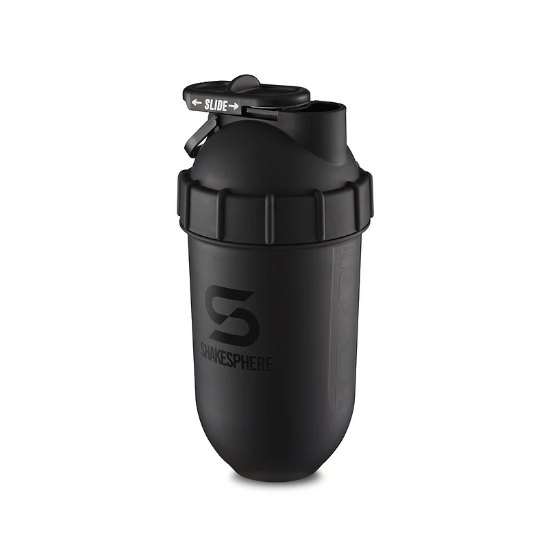 ShakeSphere Tumbler: Protein Shaker Bottle and Smoothie Cup, 24 oz - Bladeless Blender Cup Purees Raw Fruit with No Blending Ball
