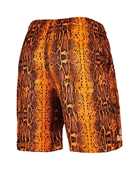 Men's New Era Orange Kansas City Chiefs Summer Pop Shorts