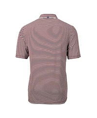 Cutter & Buck Men's Minnesota Golden Gophers Vault DryTec Virtue Eco Pique Stripe Polo