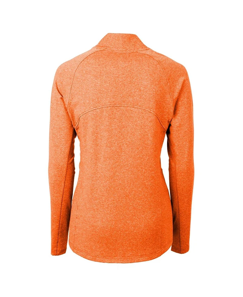Cutter & Buck Women's Tennessee Volunteers Vault Adapt Eco Knit Heather Full-Zip Jacket