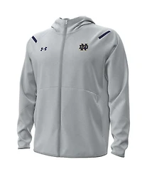 Under Armour Men's Notre Dame Fighting Irish Unstoppable Performance Fleece Hoodie Half-Zip Jacket
