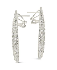 Sterling Forever Paige Cubic Zirconia Statement Stud Earrings