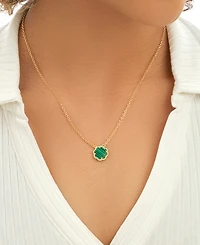 Sterling Forever Rose Petal Pendant Necklace