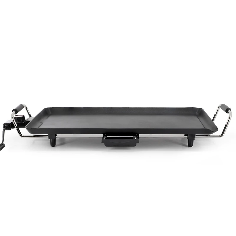 MegaChef 21 Inch Electric Grill with Drip Tray and Non-Stick Coating