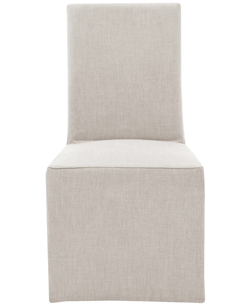 Abbyson Living 39" 2-Pc. Wood Mindy Sunbrella Slipcover Dining Chair