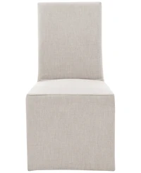 Abbyson Living 39" 2-Pc. Wood Mindy Sunbrella Slipcover Dining Chair