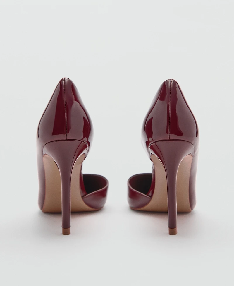Mango Women's Asymmetrical Heeled Shoes