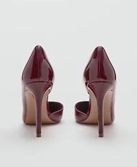 Mango Women's Asymmetrical Heeled Shoes