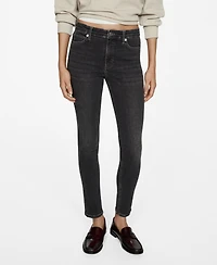 Mango Women's Newisa Medium-Rise Skinny Jeans