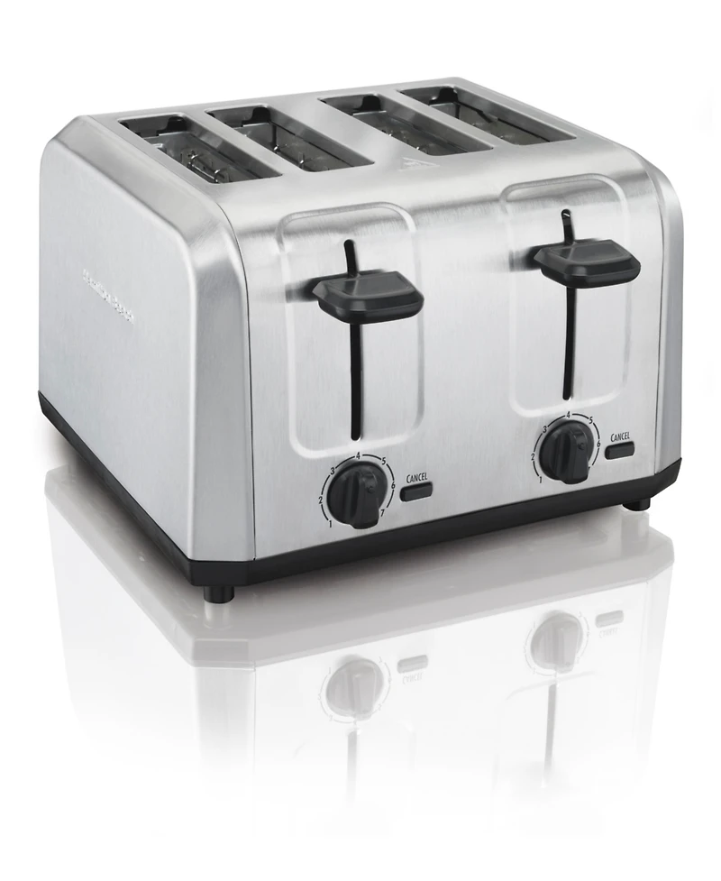 Hamilton Beach Brushed Stainless Steel 4 Slice Toaster - 24910G