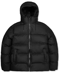 Rains Men's Alta Waterproof Hooded Puffer Jacket