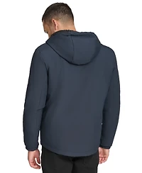 Calvin Klein Men's Infinite Stretch Water-Resistant Hooded Jacket