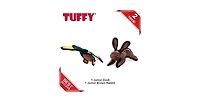 Tuffy Barnyard Jr Duck & Rabbit- Combo Pack, Durable Dog Toys