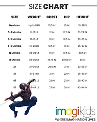 Spider-Man Baby Boys Miles Morales Cosplay Romper