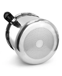 MegaChef 24 Quart Large Capacity Aluminum Stovetop Pressure Cooker/Canner for Induction and Gas Stove-Tops