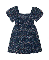 Trixxi Big Girls Puff Sleeve Twist Front Dress