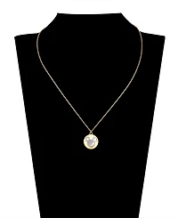 Disney Mother of Pearl Mickey Mouse Pendant Necklace