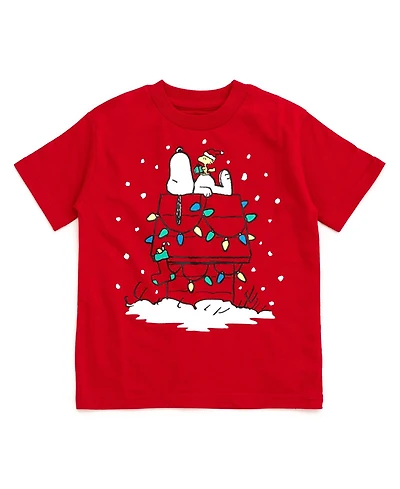 Peanuts Boys Halloween Christmas Valentines Day July 4th St. Patrick's T-Shirt to (2T - 18-20)
