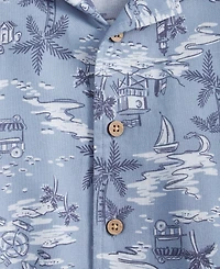 Epic Threads Toddler Boys 2T-4T Scenic Short Sleeve Shirt & Print Shorts Set, Created for Macy's