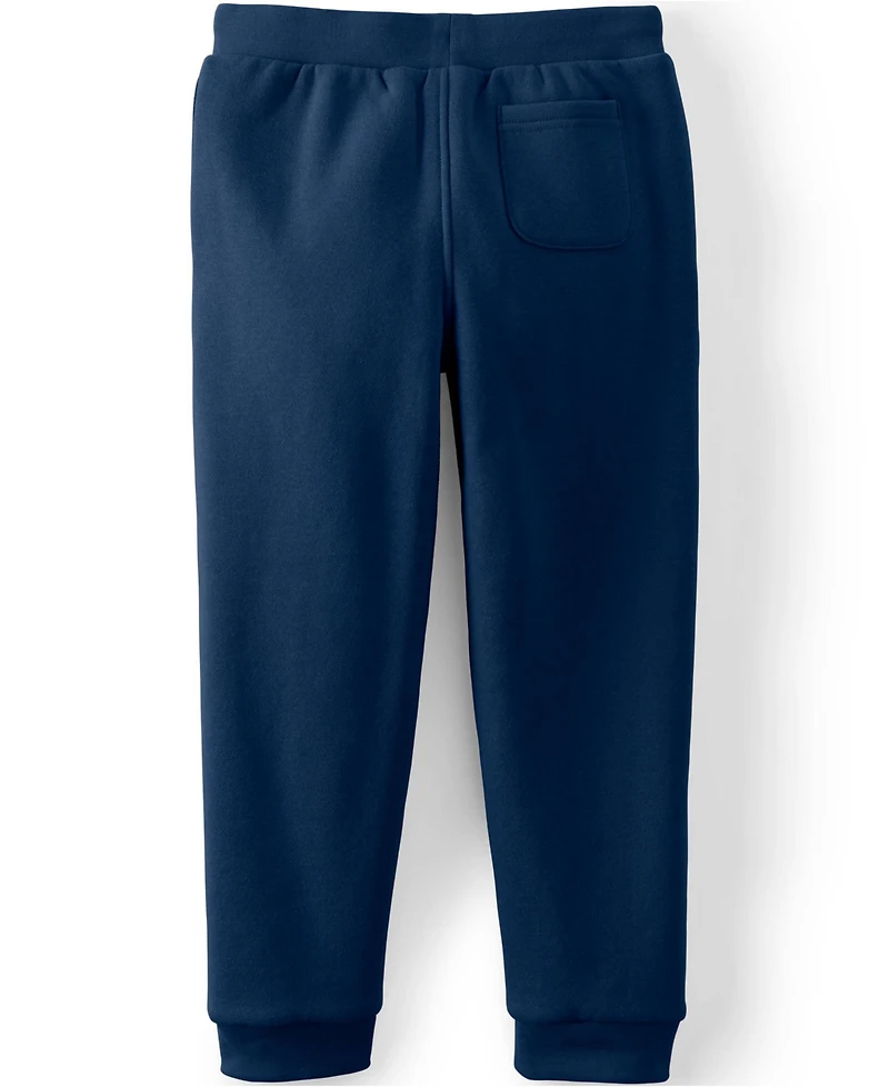 Lands' End Girls High Pile Fleece Lined Jogger Sweatpants