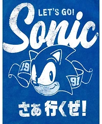 Sega Little Girls Sonic the Hedgehog T-Shirt to (4 - 14-16)
