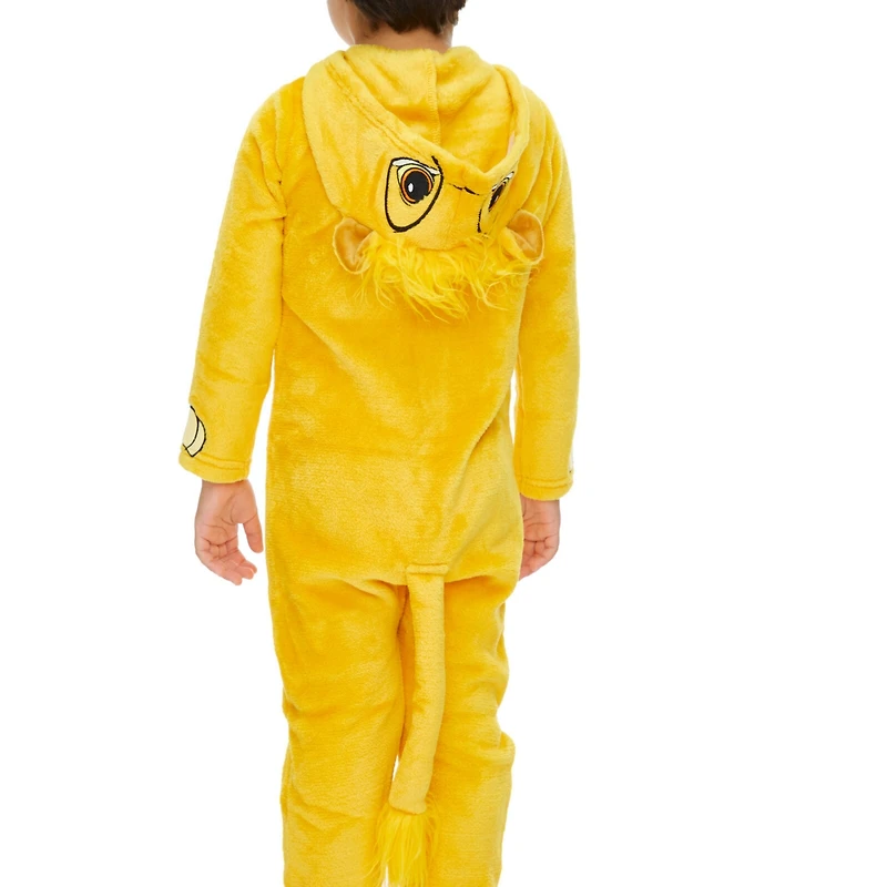 Lion King Little Boys Disney Simba Zip Up Cosplay Coverall Newborn to