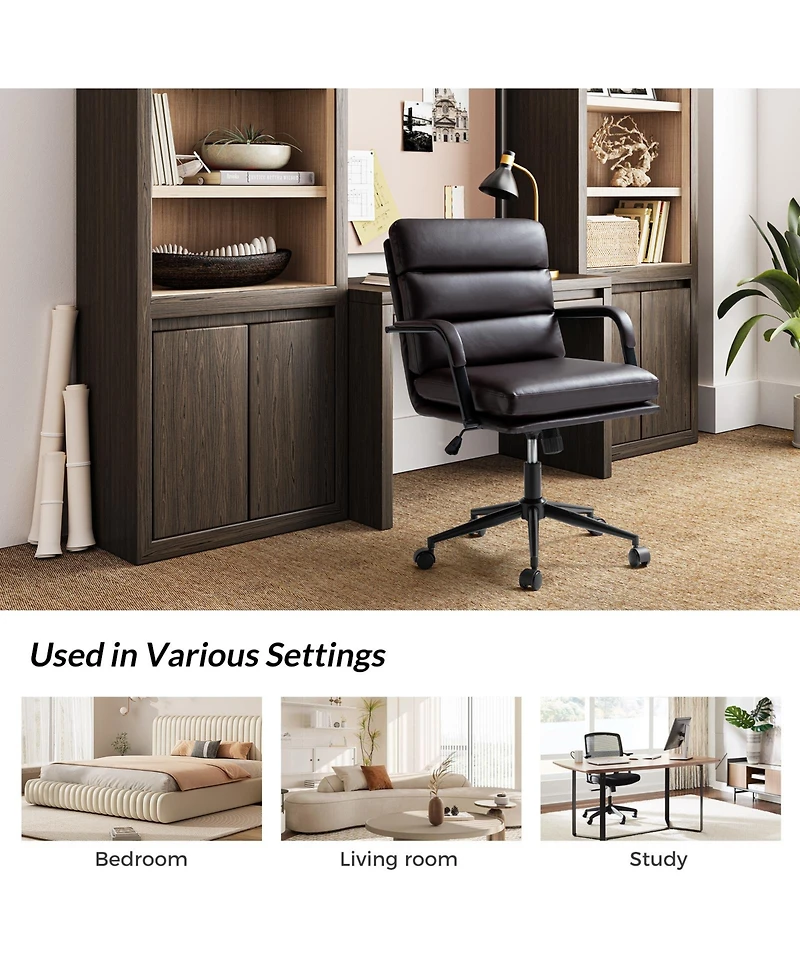 Comtemperary Joseph Task Chair with Arms