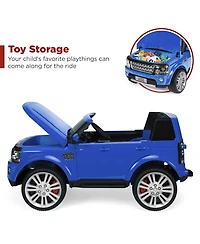 Best Choice Products 12V 3.7 Mph 2-Seater Licensed Land Rover Ride On Car Toy w/ Parent Remote Control