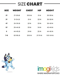 Bluey Little Boys Fleece Sweatshirt and Cotton Gauze Hat