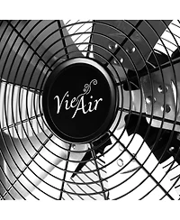 Vie Air 20 Inch Industrial 3 Speed Heavy Duty Powerful and Quiet Metal High Velocity 360 Degree Tilting Pedestal Drum Fan