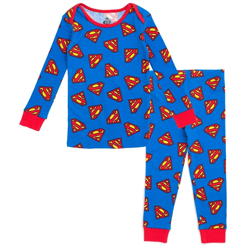 Dc Comics Justice League Pajama Shirt and Pants Sleep Set