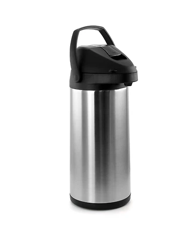 MegaChef Quart Stainless Steel Airpot Hot Water Dispenser for Coffee and Tea