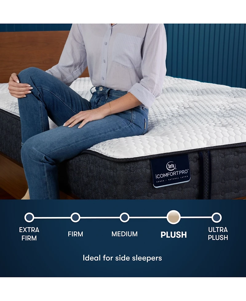Serta iComfortPro Ambrose 13" Latex Foam Plush Mattress